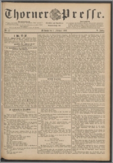 Thorner Presse 1888, Jg. VI, Nro. 27