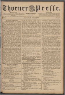 Thorner Presse 1888, Jg. VI, Nro. 37
