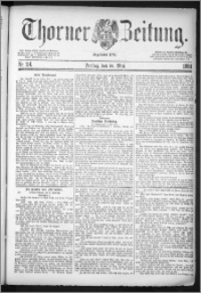 Thorner Zeitung 1884, Nro. 114