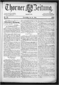 Thorner Zeitung 1884, Nro. 124