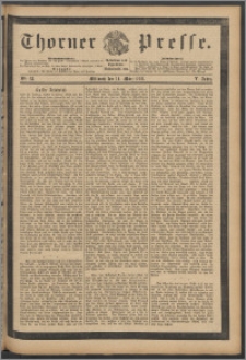 Thorner Presse 1888, Jg. VI, Nro. 63 + Beilage