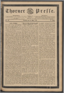 Thorner Presse 1888, Jg. VI, Nro. 66 + Beilage
