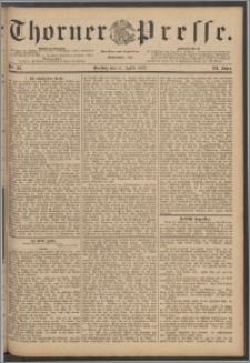 Thorner Presse 1888, Jg. VI, Nro. 89