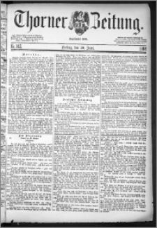 Thorner Zeitung 1884, Nro. 142