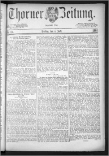 Thorner Zeitung 1884, Nro. 154