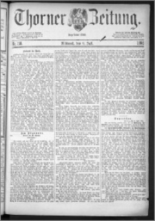 Thorner Zeitung 1884, Nro. 158