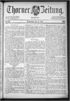 Thorner Zeitung 1884, Nro. 159