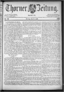 Thorner Zeitung 1884, Nro. 160