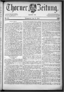 Thorner Zeitung 1884, Nro. 161