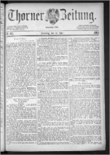Thorner Zeitung 1884, Nro. 162 + Beilage