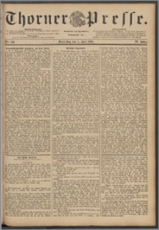 Thorner Presse 1888, Jg. VI, Nro. 130 + Beilagenwerbung
