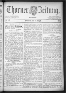 Thorner Zeitung 1884, Nro. 197