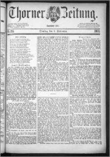 Thorner Zeitung 1884, Nro. 205