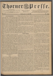 Thorner Presse 1888, Jg. VI, Nro. 170 + Beilage