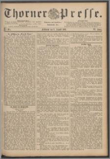 Thorner Presse 1888, Jg. VI, Nro. 184