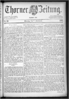 Thorner Zeitung 1884, Nro. 210