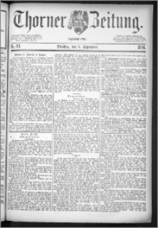 Thorner Zeitung 1884, Nro. 211