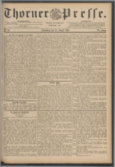 Thorner Presse 1888, Jg. VI, Nro. 197