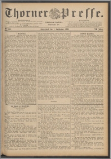 Thorner Presse 1888, Jg. VI, Nro. 205