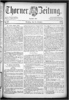 Thorner Zeitung 1884, Nro. 247