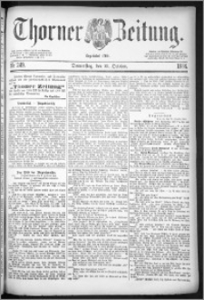 Thorner Zeitung 1884, Nro. 249