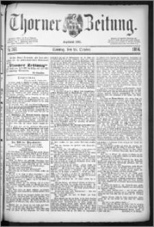 Thorner Zeitung 1884, Nro. 252 + Extra-Beilage