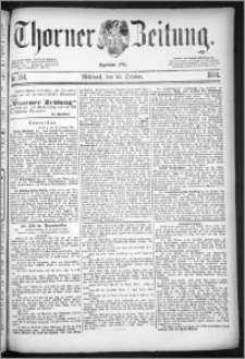 Thorner Zeitung 1884, Nro. 254