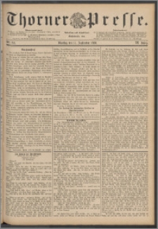 Thorner Presse 1888, Jg. VI, Nro. 213