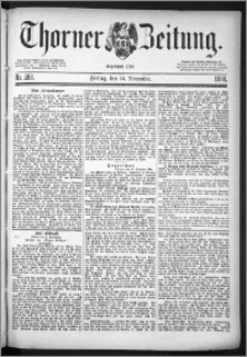 Thorner Zeitung 1884, Nro. 268