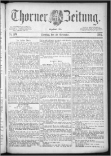 Thorner Zeitung 1884, Nro. 276 + Beilage