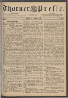 Thorner Presse 1888, Jg. VI, Nro. 231 + Extrablatt