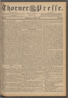 Thorner Presse 1888, Jg. VI, Nro. 236 + Beilage