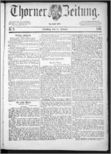 Thorner Zeitung 1885, Nro. 9