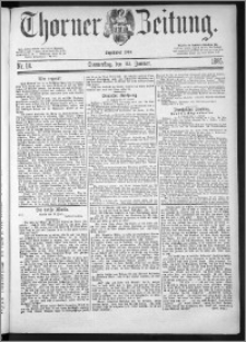 Thorner Zeitung 1885, Nro. 18