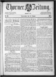 Thorner Zeitung 1885, Nro. 19