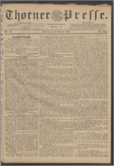 Thorner Presse 1888, Jg. VI, Nro. 302 + Beilage