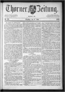 Thorner Zeitung 1885, Nro. 114 + Extra-Beilage