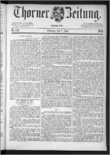 Thorner Zeitung 1885, Nro. 130 + Beilage