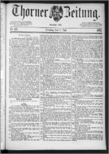 Thorner Zeitung 1885, Nro. 155