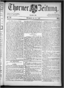 Thorner Zeitung 1885, Nro. 168