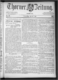 Thorner Zeitung 1885, Nro. 175