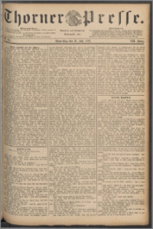 Thorner Presse 1889, Jg. VII, Nro. 165