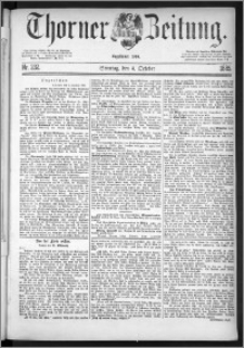 Thorner Zeitung 1885, Nro. 232 + Beilage