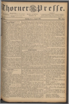 Thorner Presse 1889, Jg. VII, Nro. 180 + Beilage