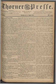 Thorner Presse 1889, Jg. VII, Nro. 186 + Beilage