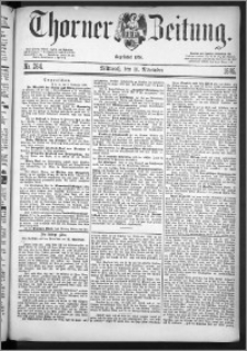 Thorner Zeitung 1885, Nro. 264