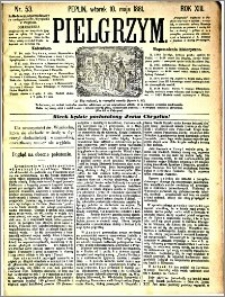 Pielgrzym, pismo religijne dla ludu 1881 nr 53