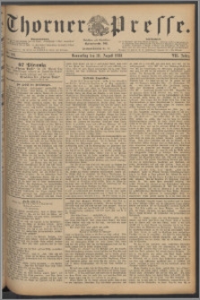 Thorner Presse 1889, Jg. VII, Nro. 201