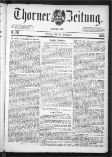 Thorner Zeitung 1885, Nro. 296