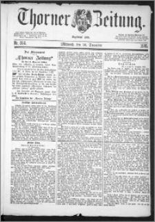 Thorner Zeitung 1885, Nro. 304